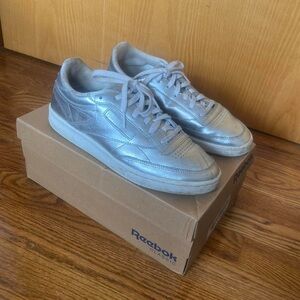 Reebok Club C 85 Shine Sneakers - Size 10
